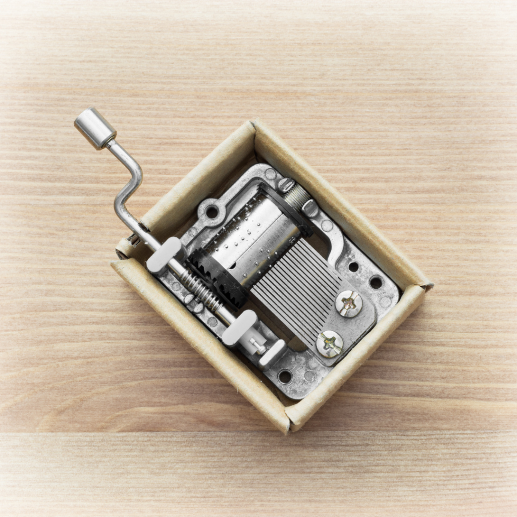 tuile boite à musique