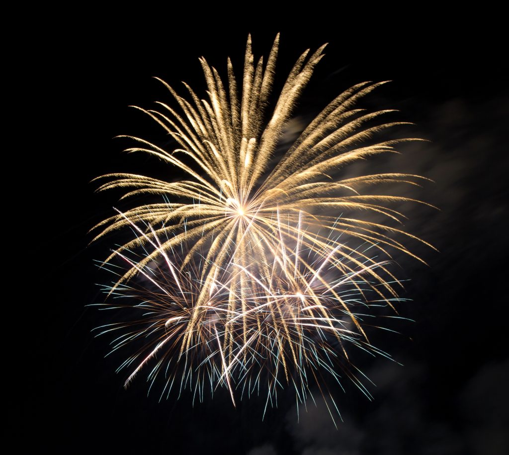 feu d'artifice